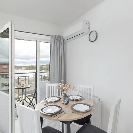 Plac Slowianski Apartments With Balcony Swinoujscie Center By Noclegi Renters Exterior photo
