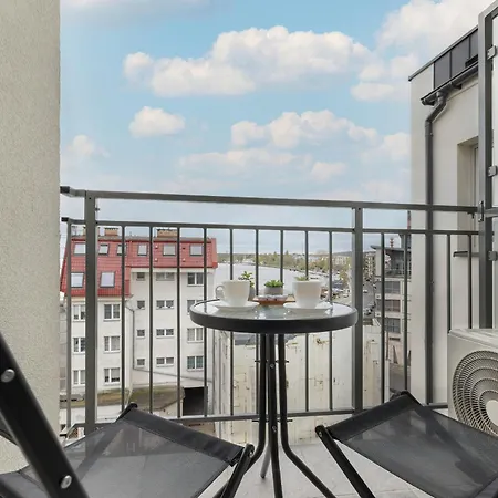 Plac Slowianski Apartments With Balcony Swinoujscie Center By Noclegi Renters Exterior photo